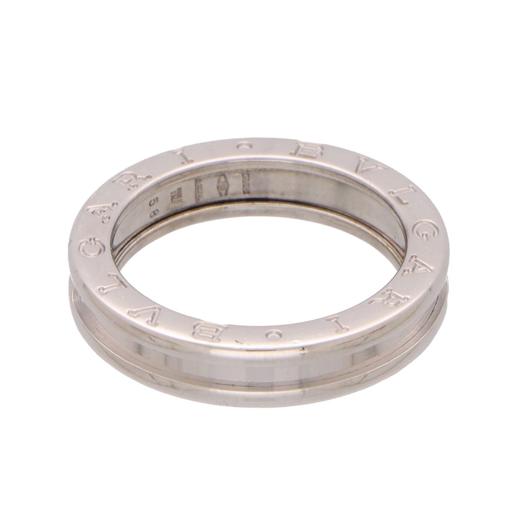 Bvlgari B.Zero 1 ring in white gold.