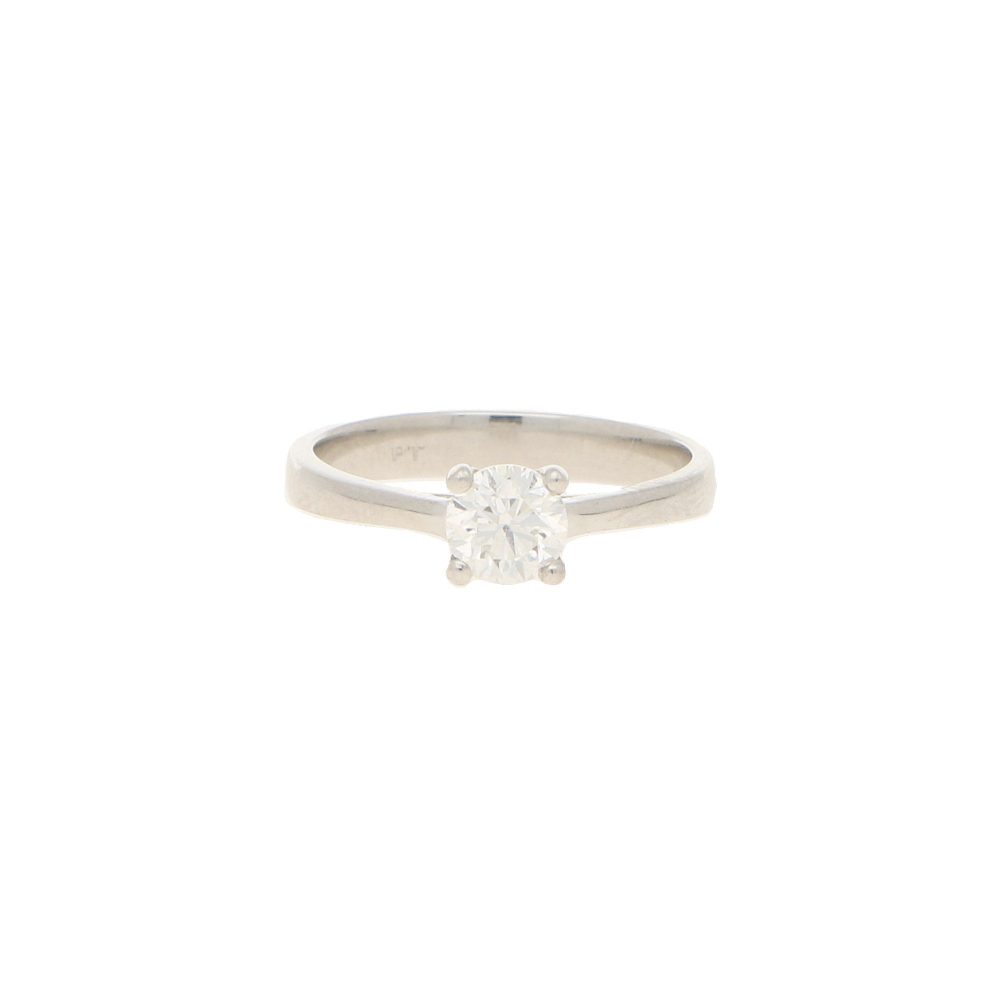 Solitaire Diamond Engagement Ring, 0.51 carats