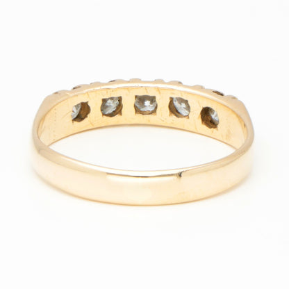 Diamond 14k Row Ring 15937-8682