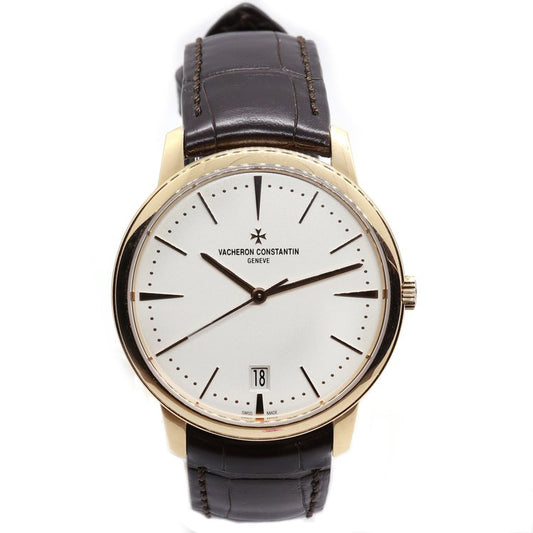 Vacheron Constantin Patrimony 18ct Rose Gold 36mm Automatic Watch, Model 4100U, Ref 1379