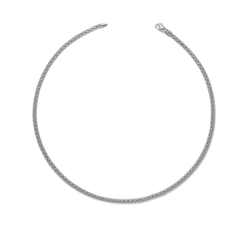 FOPE 18ct White Gold Rope Necklace