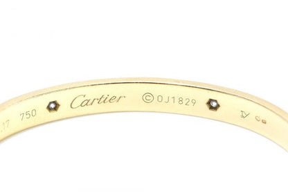 Cartier 18ct Gold Love Bangle Bracelet with Diamonds