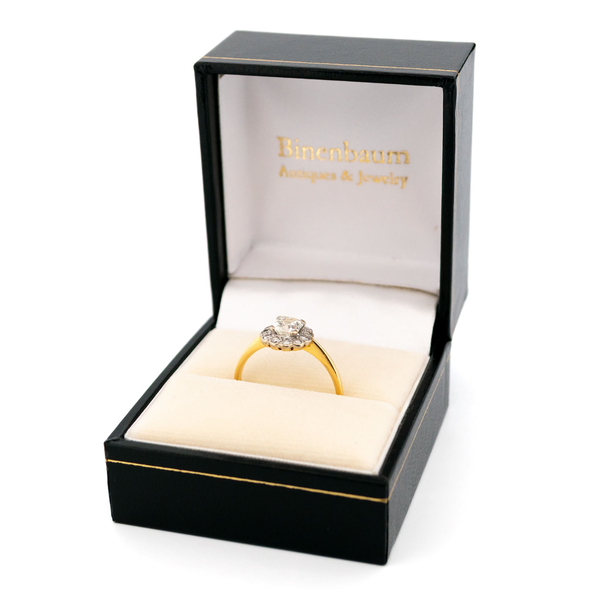 Diamond 18k Cluster Ring 16037-9212