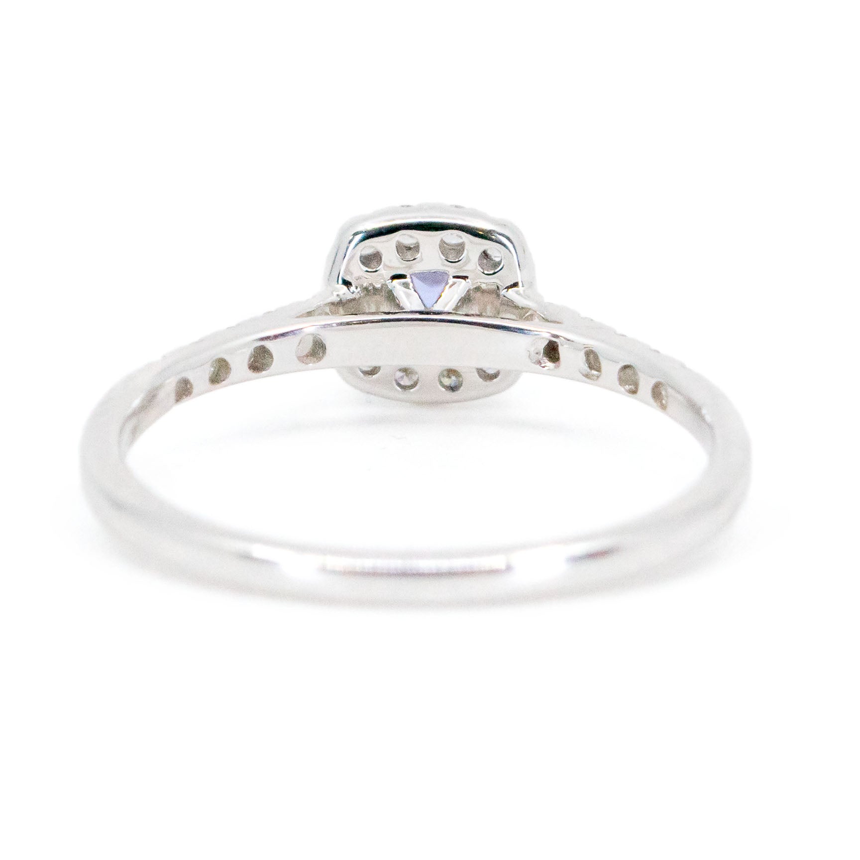 Diamond Tanzanite 14k Cluster Ring 16605-2001