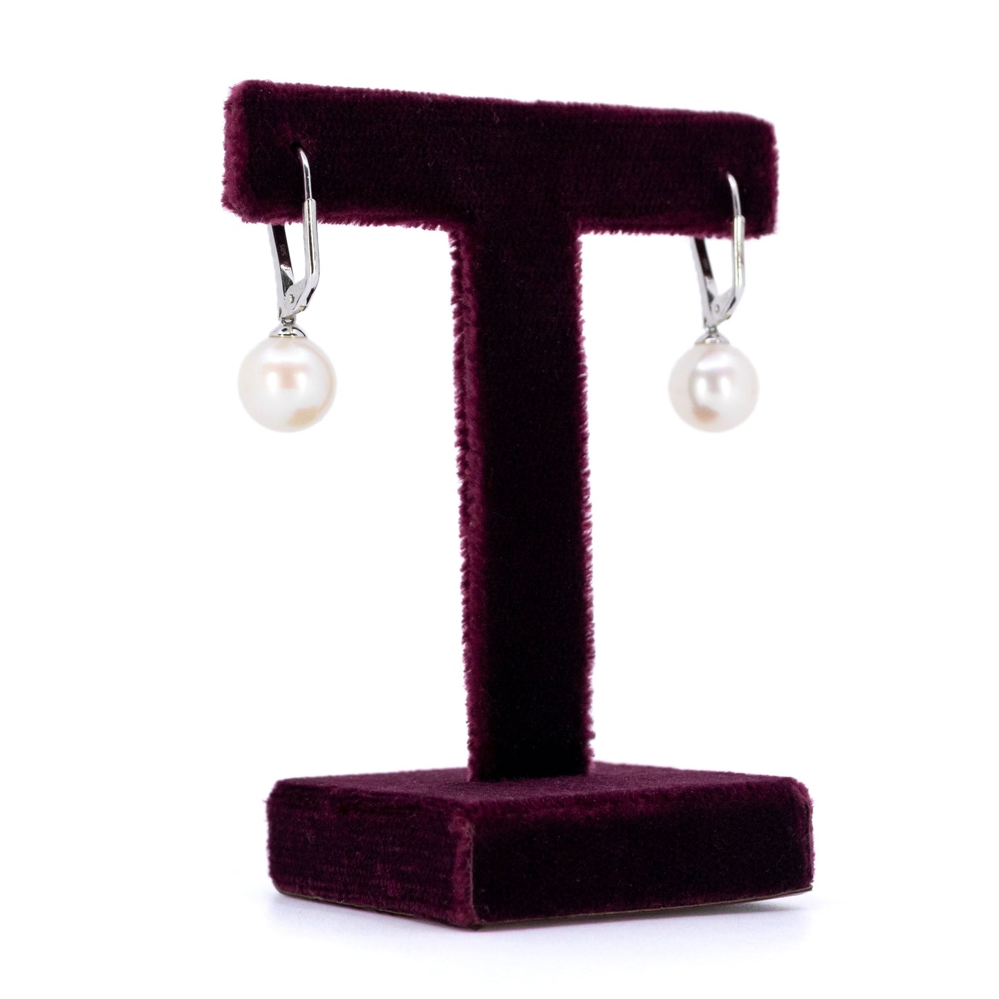Diamond Pearl 14k Pendant Earrings 16623-8904