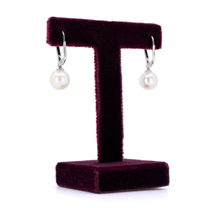 Diamond Pearl 14k Pendant Earrings 16623-8904