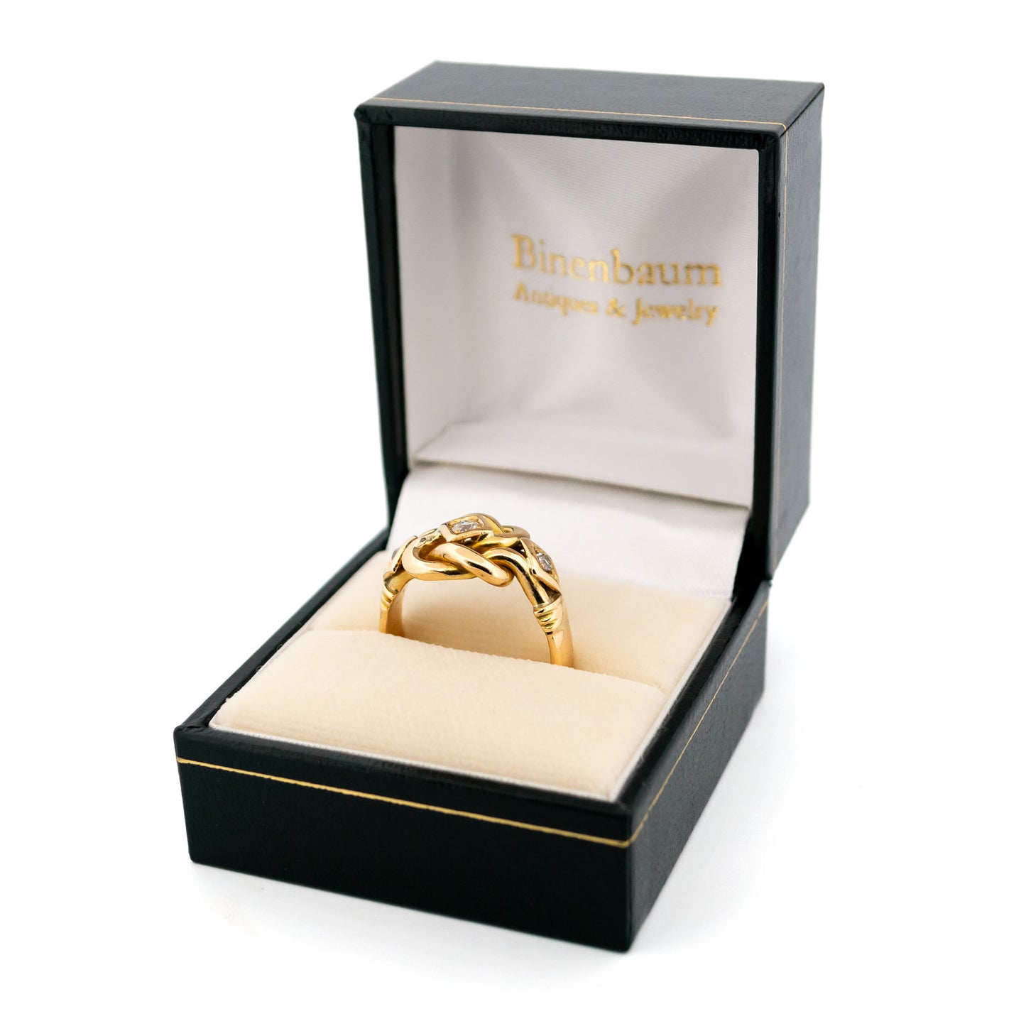 Diamond 18k "Love Knot" Ring 16624-8905
