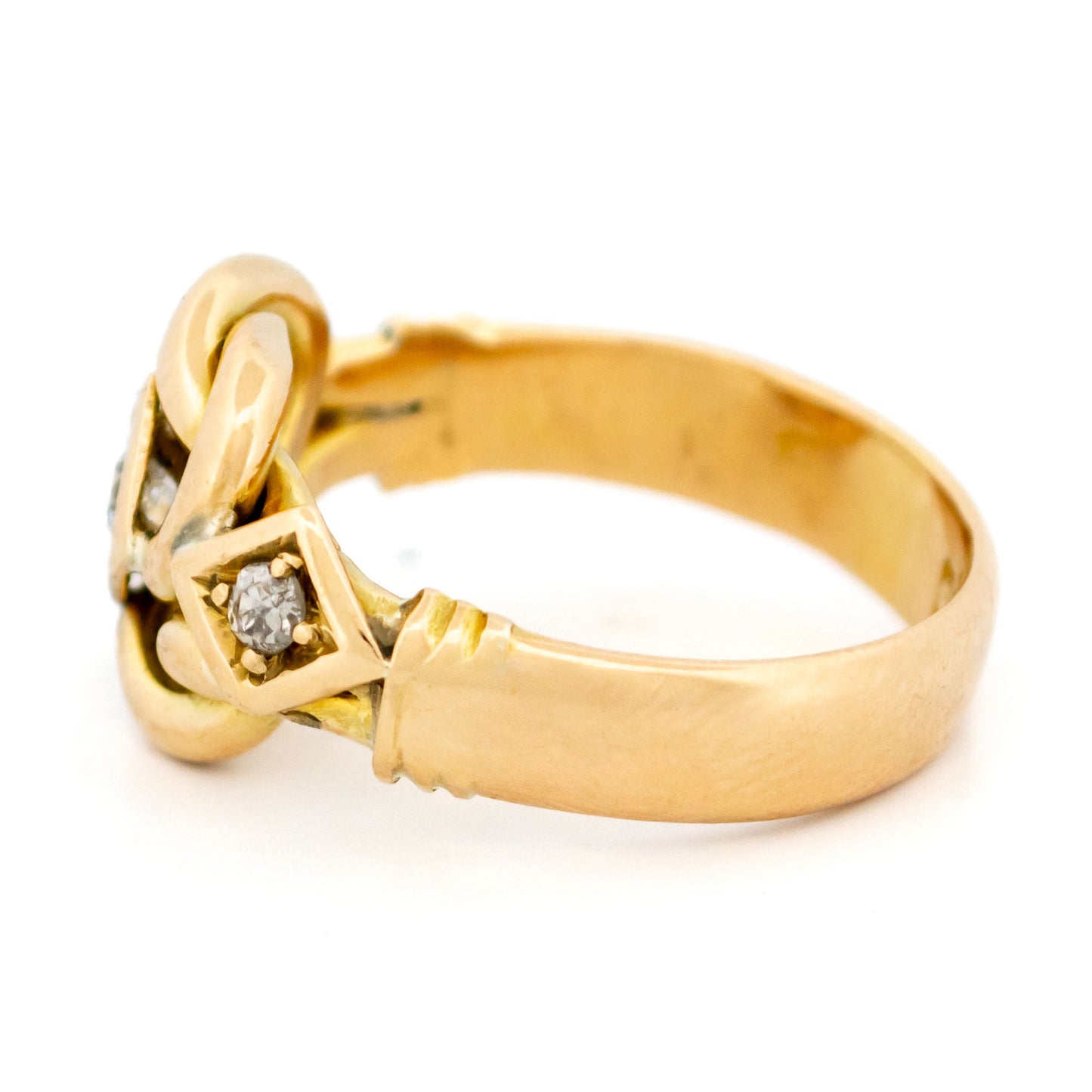 Diamond 18k "Love Knot" Ring 16624-8905