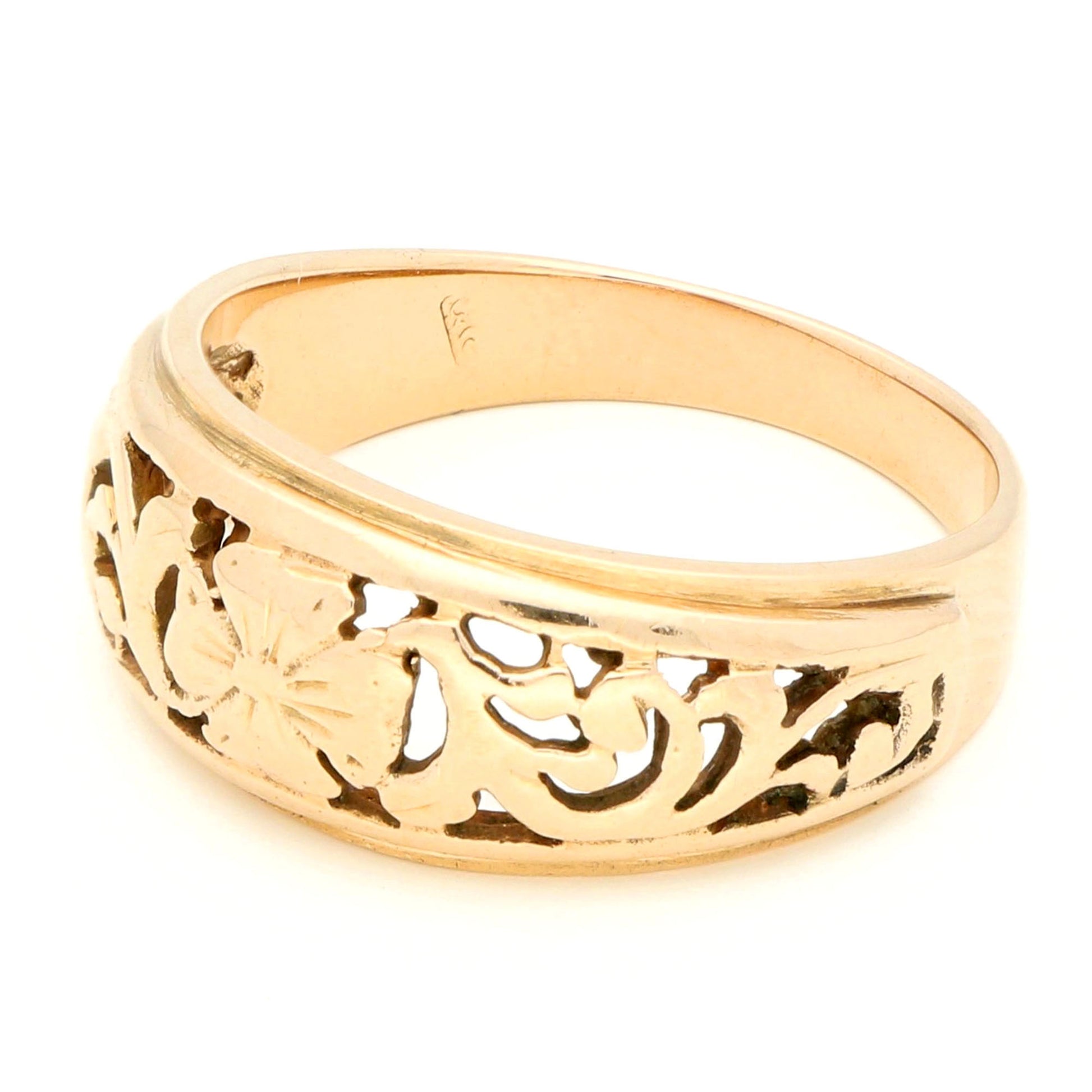 14k Filigree Band Ring 16641-8907