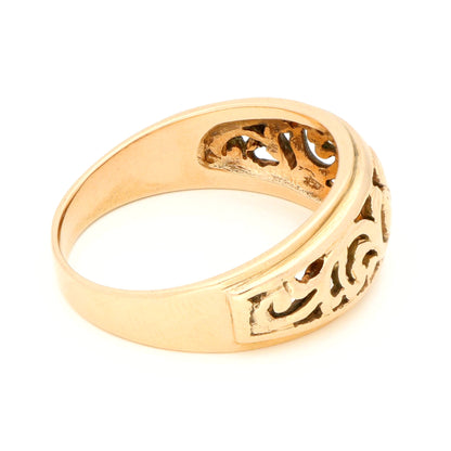 14k Filigree Band Ring 16641-8907