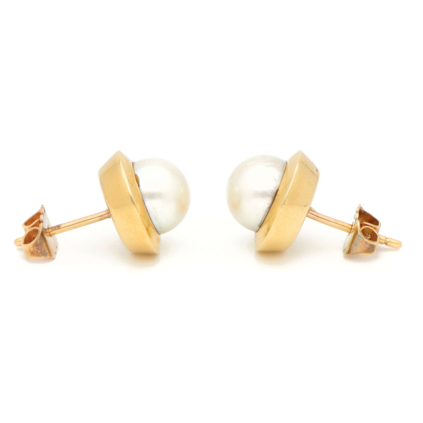 Pearl 18k Stud Earrings 16716-8952