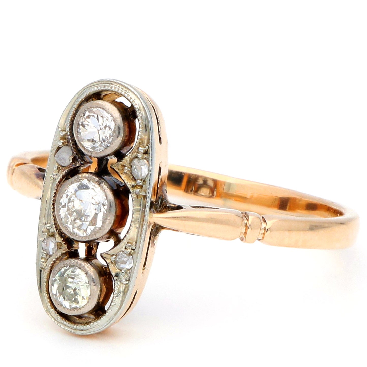 Diamond 14k Trilogy Ring 16902-9008