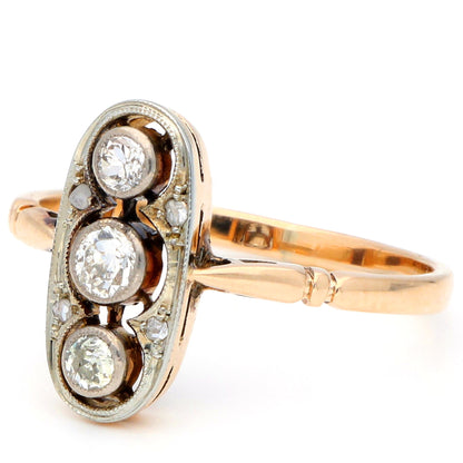 Diamond 14k Trilogy Ring 16902-9008