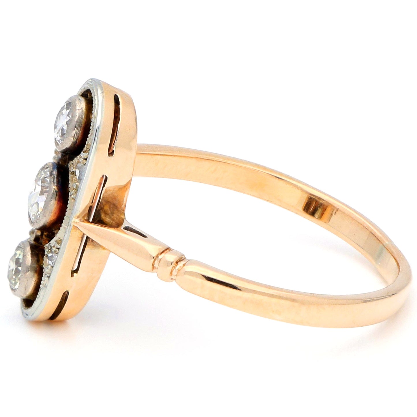 Diamond 14k Trilogy Ring 16902-9008