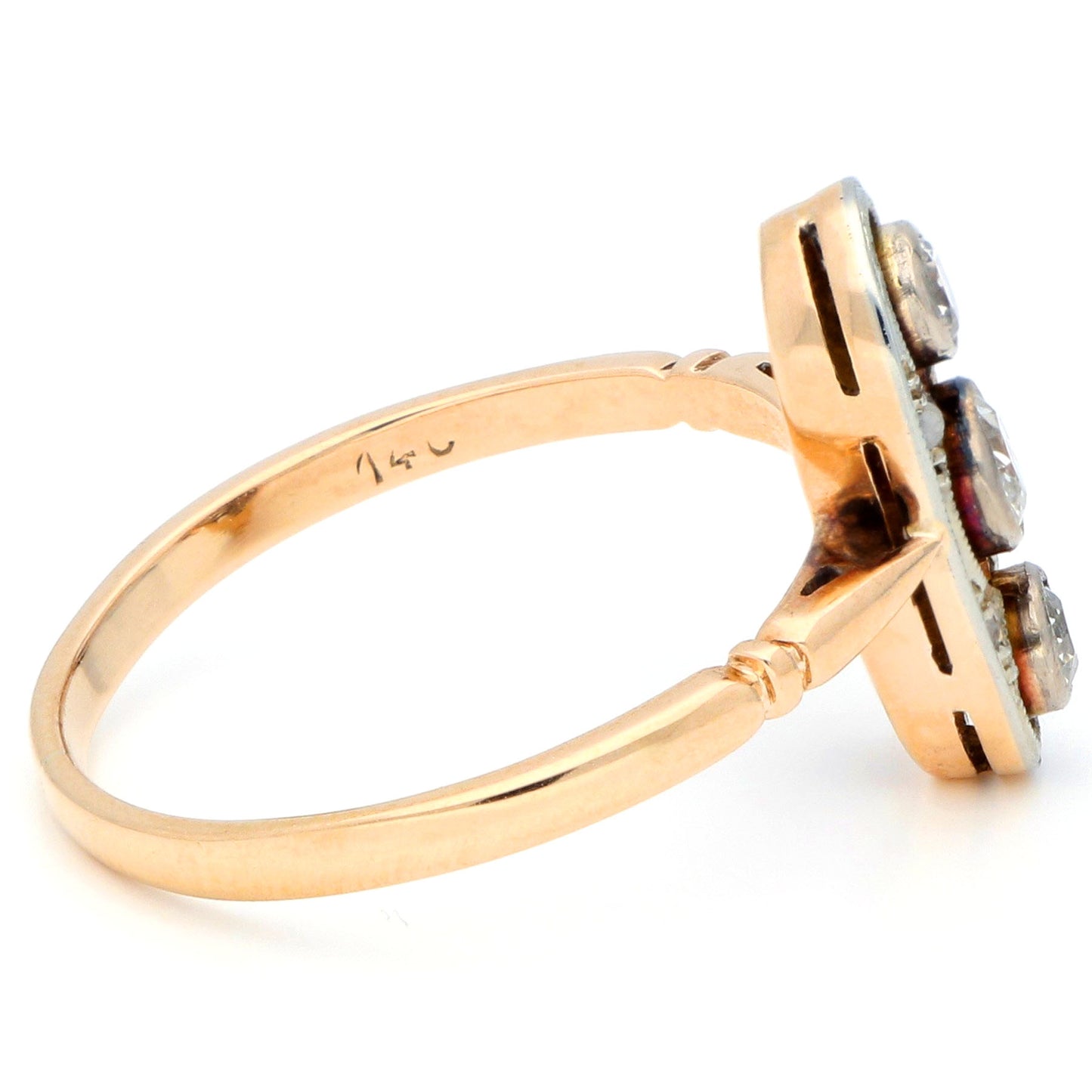 Diamond 14k Trilogy Ring 16902-9008
