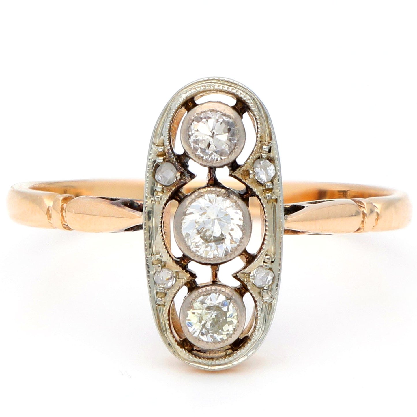 Diamond 14k Trilogy Ring 16902-9008