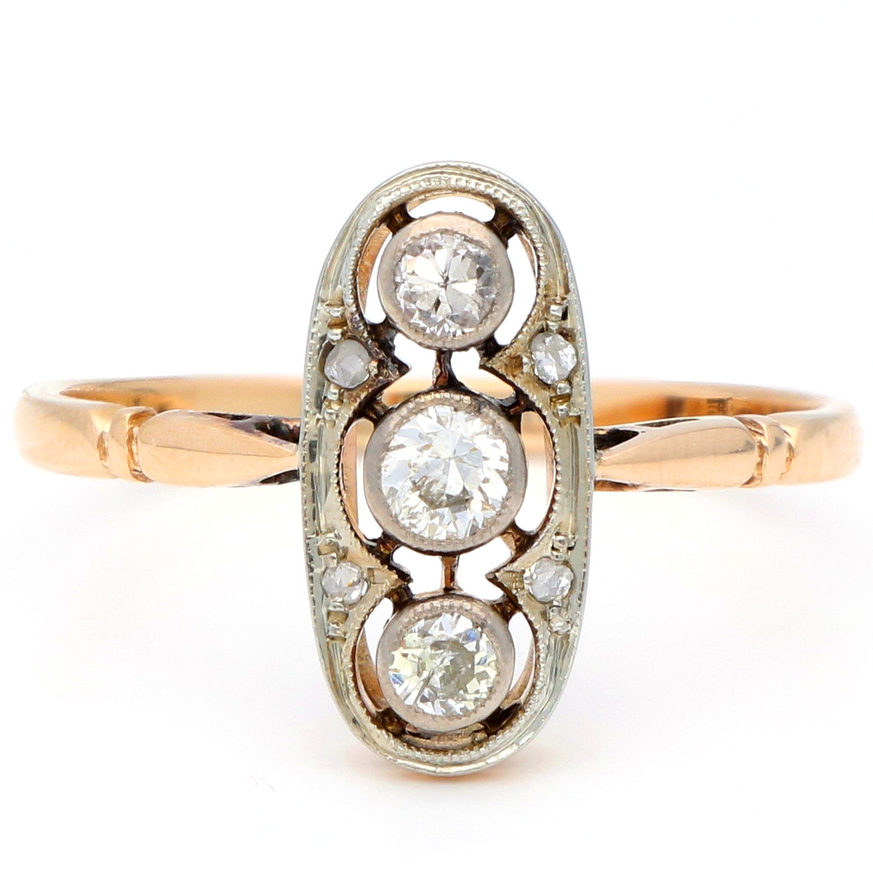 Diamond 14k Trilogy Ring 16902-9008