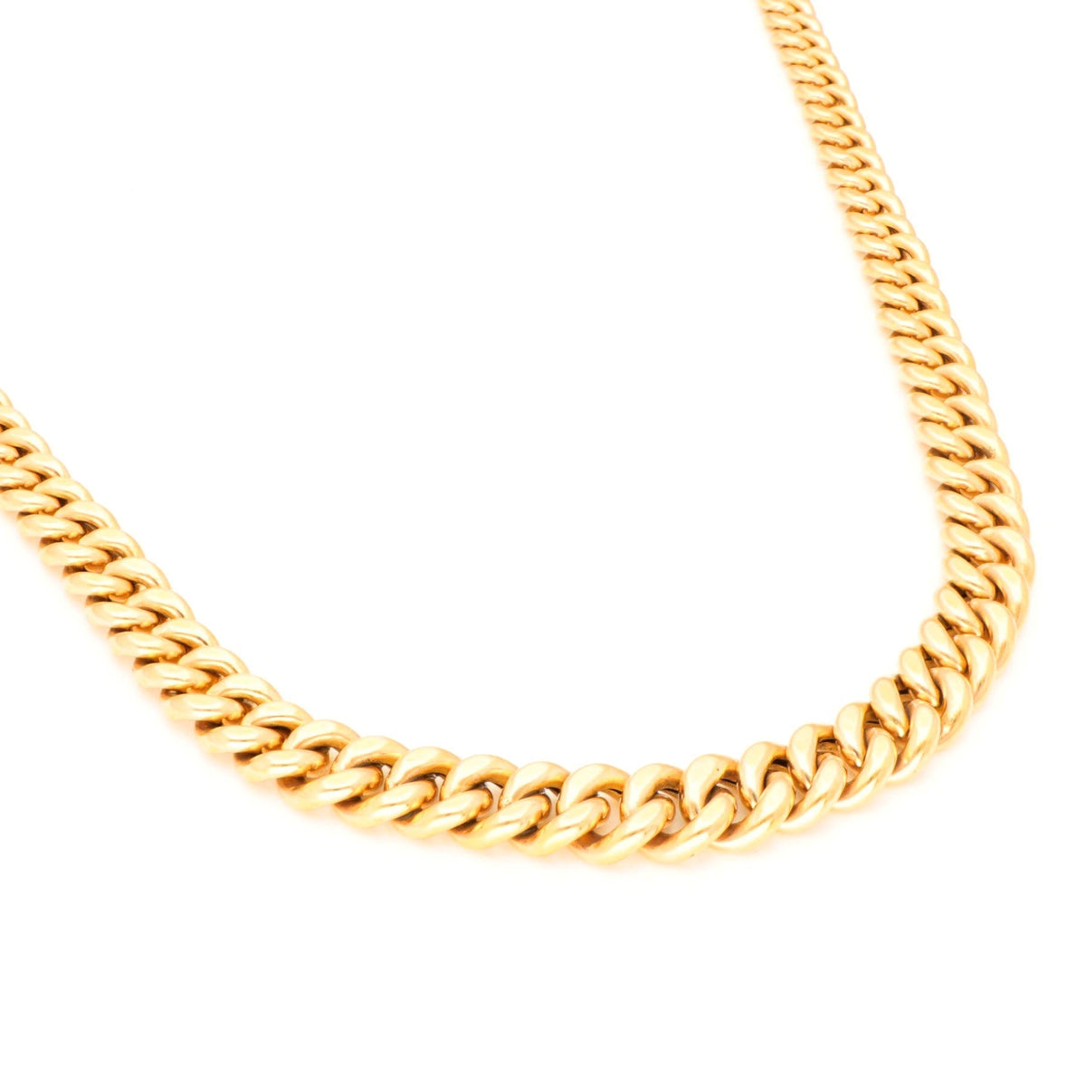18k Curb Link Necklace 16925-9024