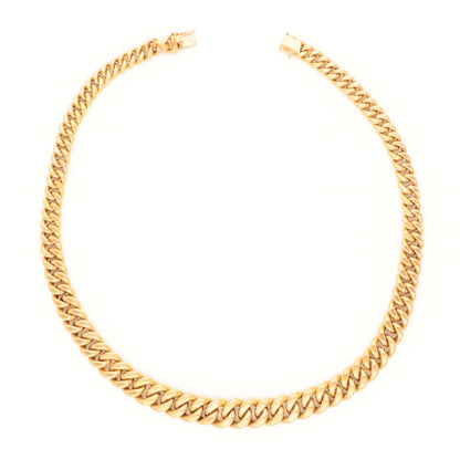 18k Curb Link Necklace 16925-9024