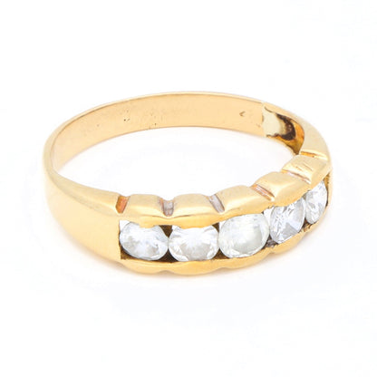 Diamond 18k Row Ring 16929-9025