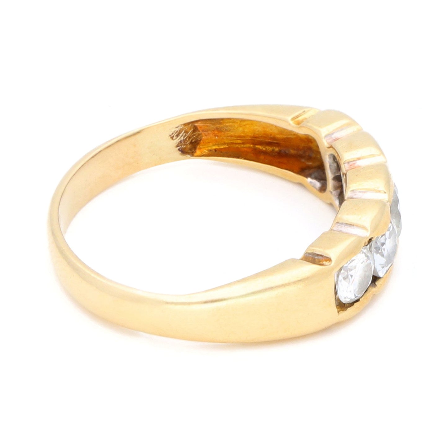 Diamond 18k Row Ring 16929-9025
