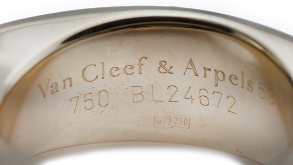 Vintage Van Cleef and Arpels Citrine, Diamond and 18ct Yellow Gold Ring, Circa 1990s