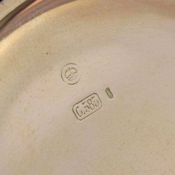 Antique Vacheron and Constantin 14ct Gold Pocket Watch, Retailed by Carl Ranch, KJΦBENHAVN (SIC), Circa 1918