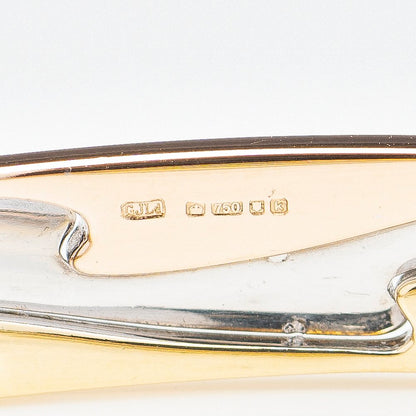 Georg Jensen 18ct Gold Fusion Bangle Bracelet