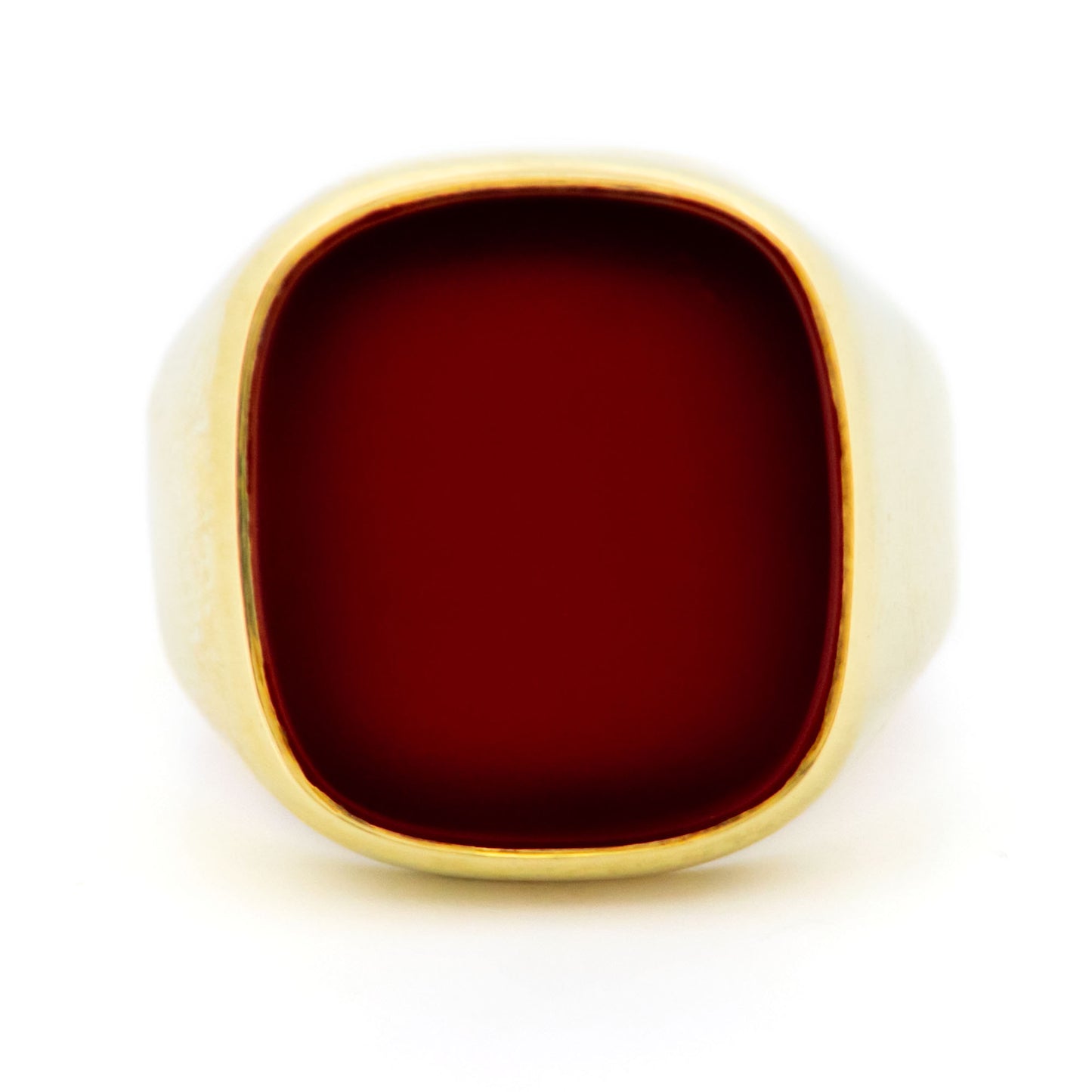 Carnelian 14k Signet Ring 17016-9064