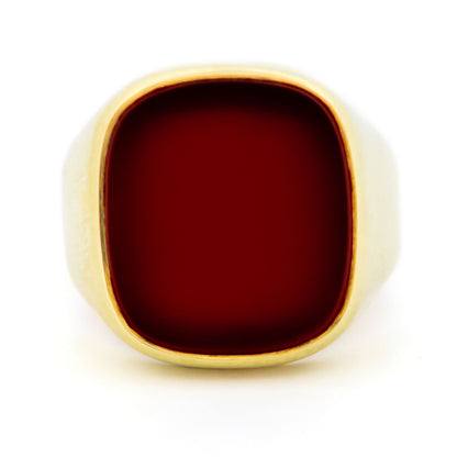 Carnelian 14k Signet Ring 17016-9064