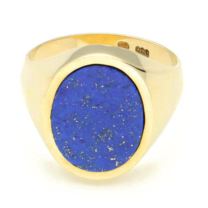 Lapis-Lazulis 14k Signet Ring 17058-9097