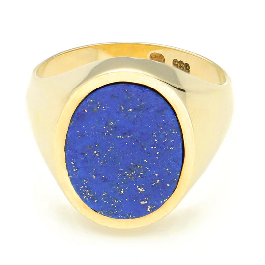 Lapis-Lazulis 14k Signet Ring 17058-9097