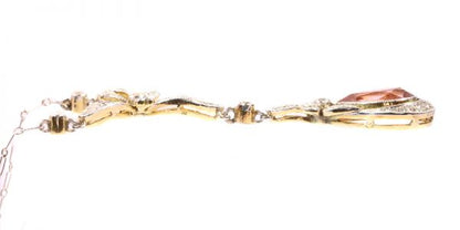 Antique Belle Epoque Diamond and Amethyst Pendant Necklace