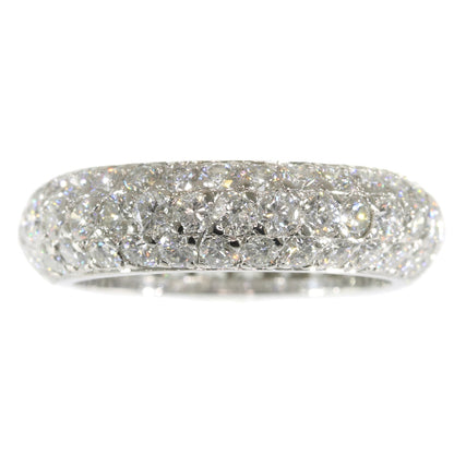 Vintage 5.10ct Brilliant Cut Diamond Eternity Ring