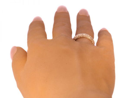 Vintage 5.10ct Brilliant Cut Diamond Eternity Ring