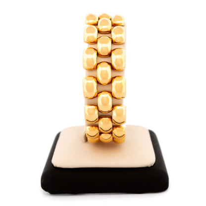 Vintage 18 Carat Yellow Gold Panther Link Bracelet