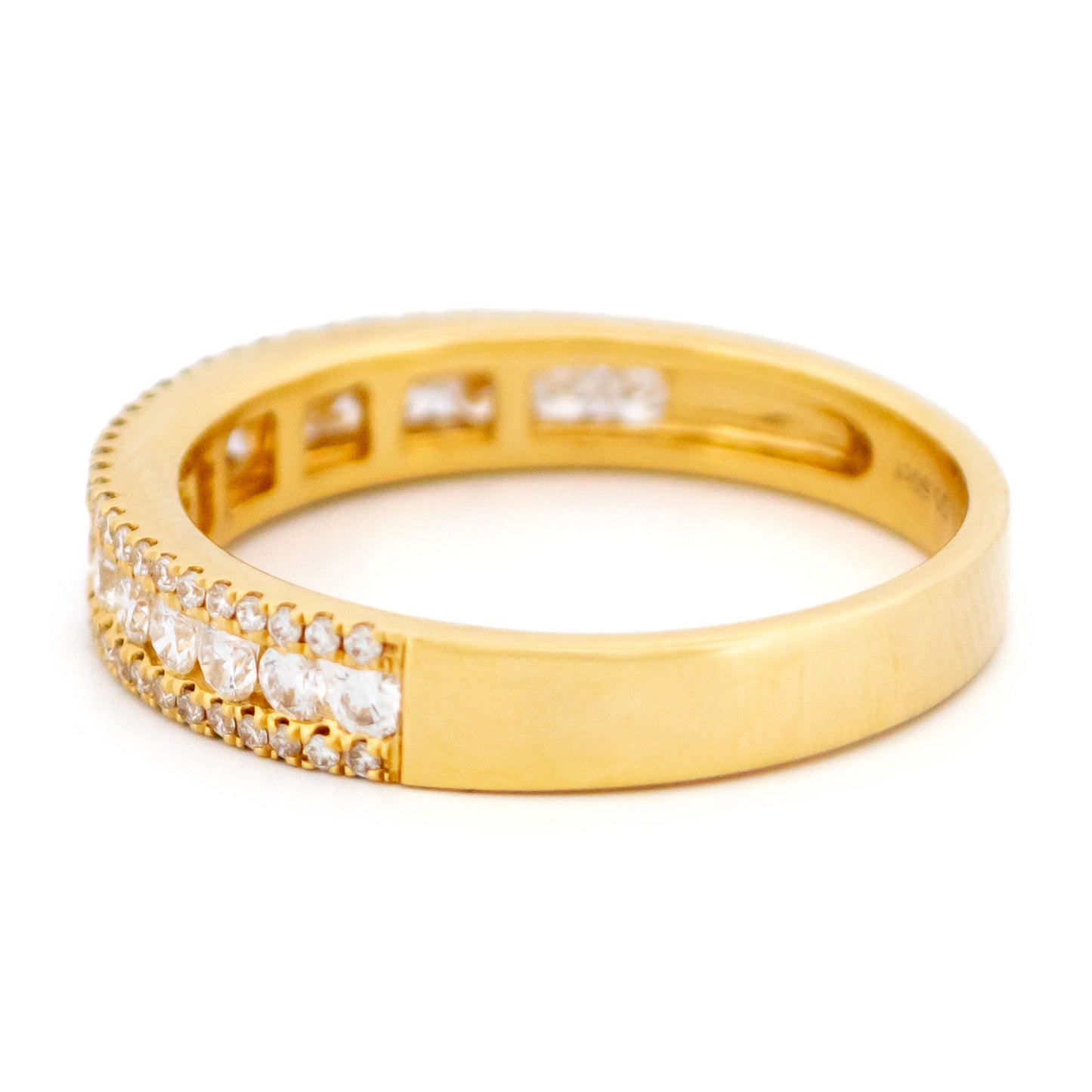 Diamond 18k Triple-Row Ring 17311-9167