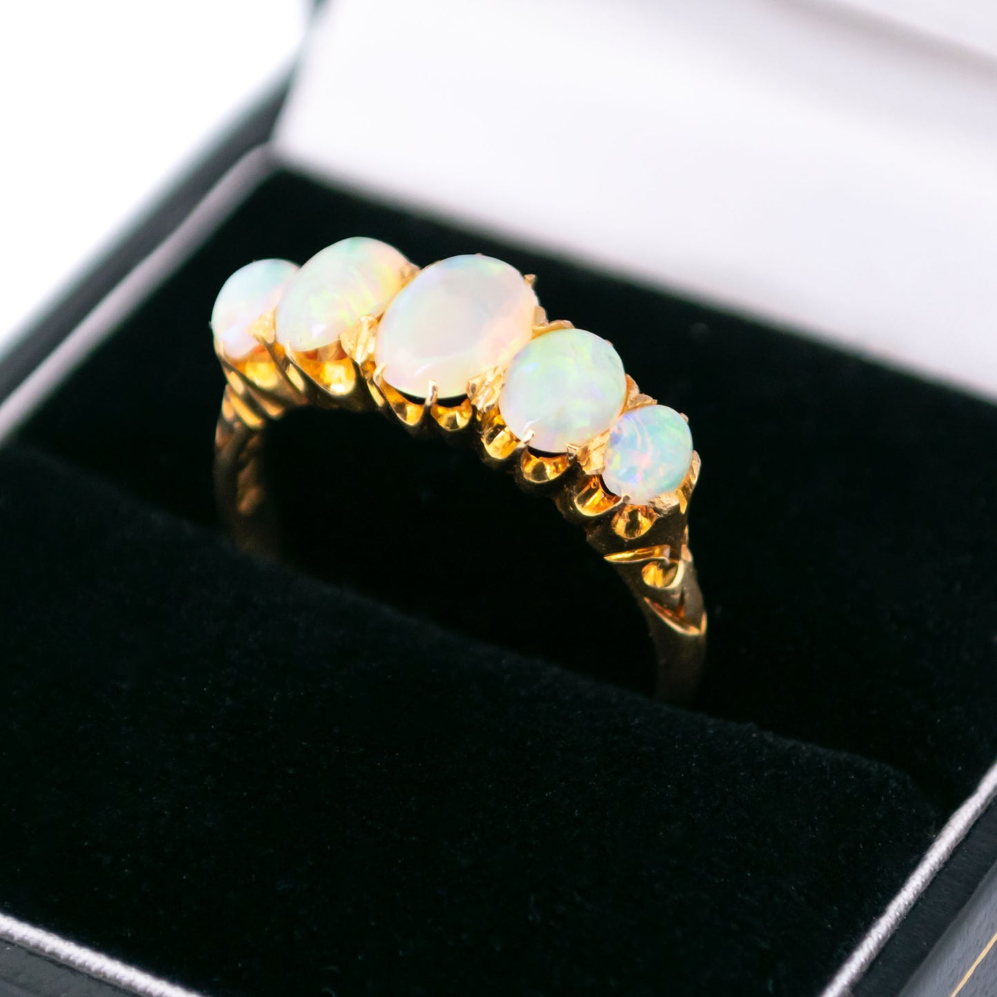 Opal 18k Row Ring 17321-9171