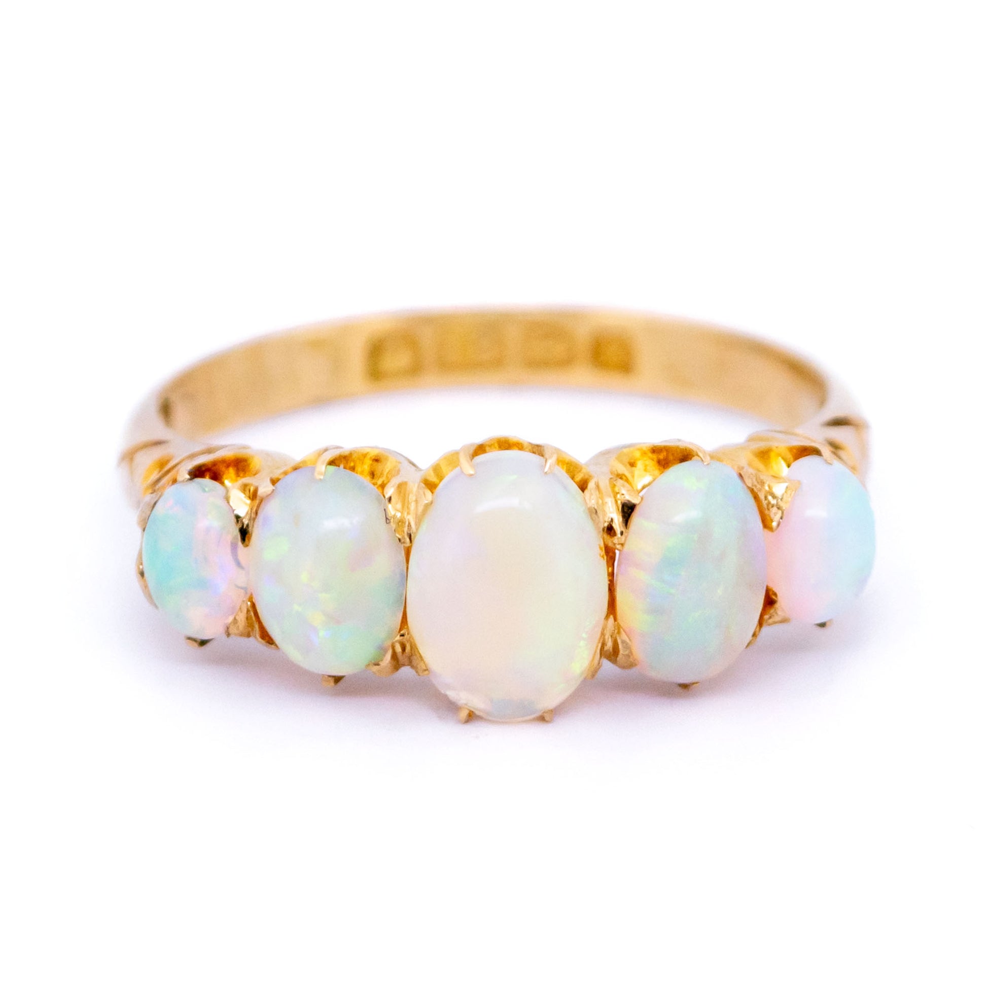 Opal 18k Row Ring 17321-9171