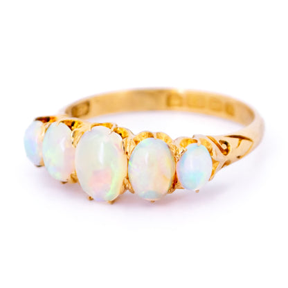 Opal 18k Row Ring 17321-9171
