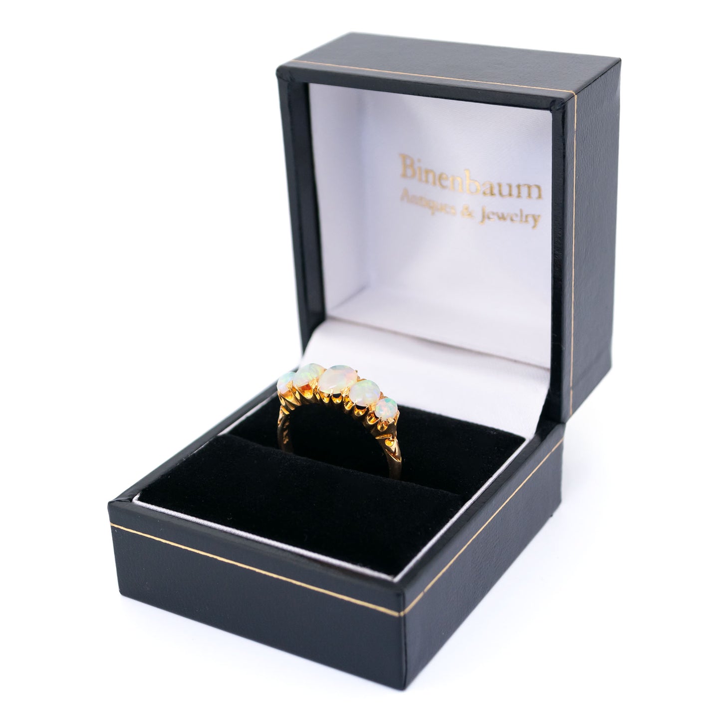 Opal 18k Row Ring 17321-9171