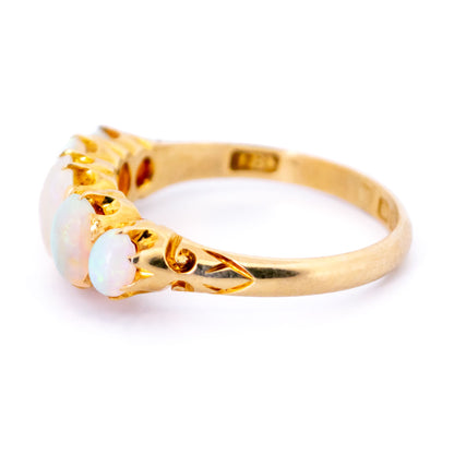 Opal 18k Row Ring 17321-9171