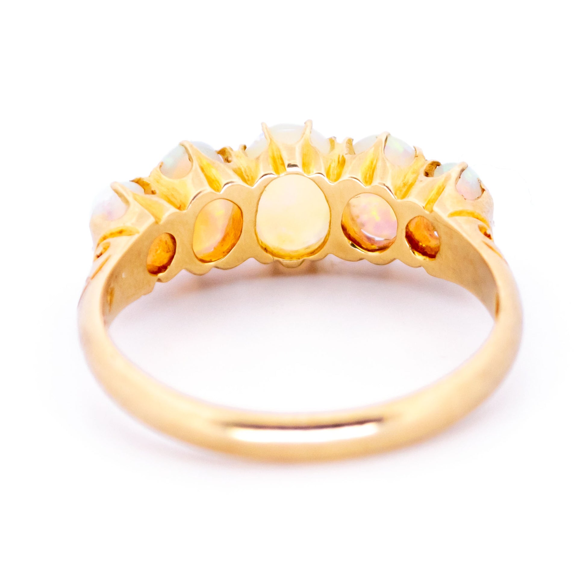 Opal 18k Row Ring 17321-9171