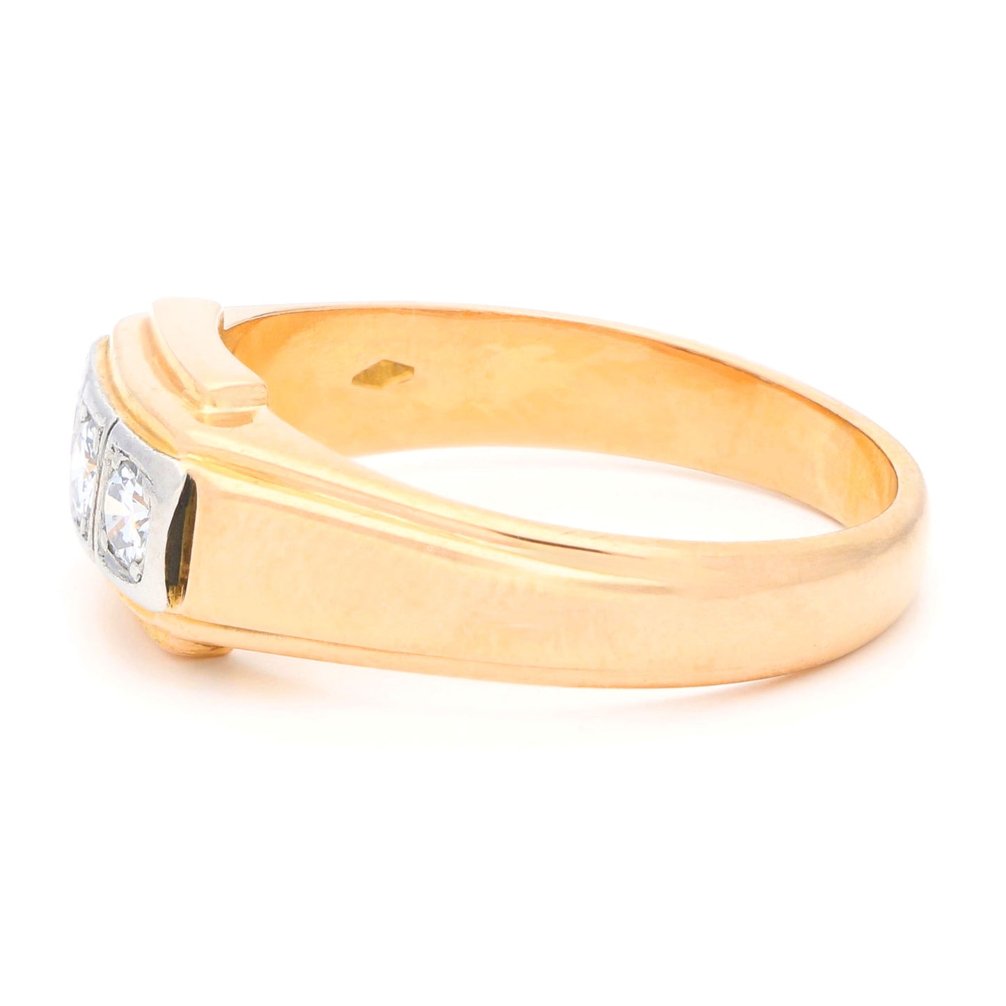 Diamond 18k Trilogy Engagement Ring 17323-9173