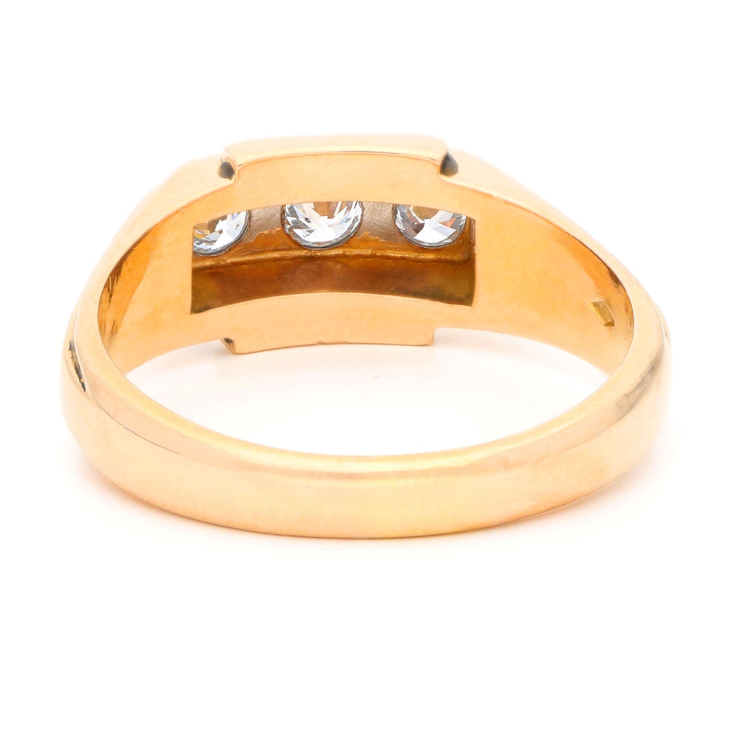 Diamond 18k Trilogy Engagement Ring 17323-9173