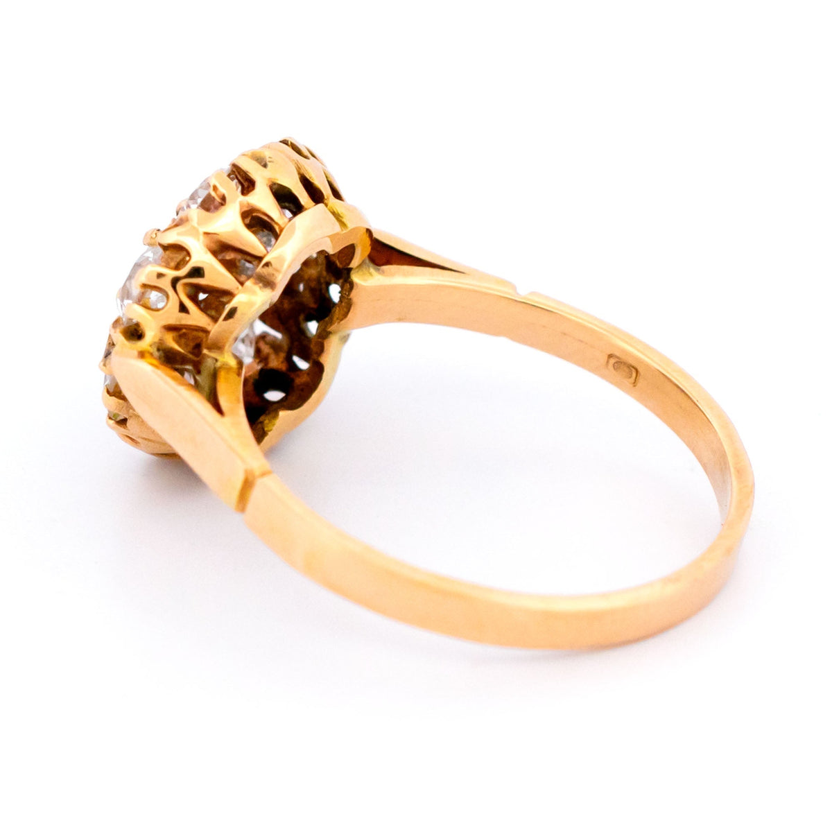 Diamond 14ct Cluster Ring