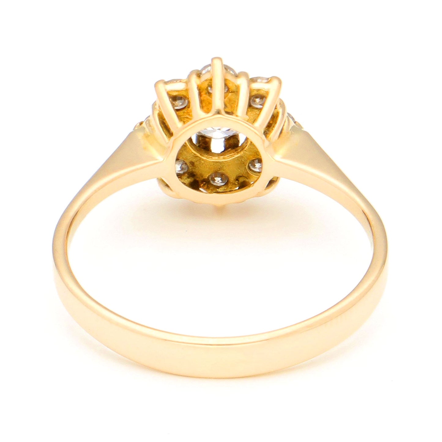 Diamond 18k Cluster Ring 17337-9180