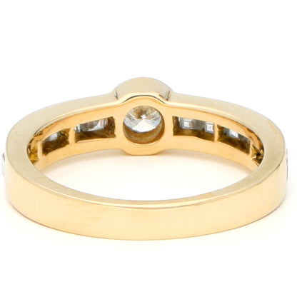 Diamond 14k Bezel Set Ring 17481-9206