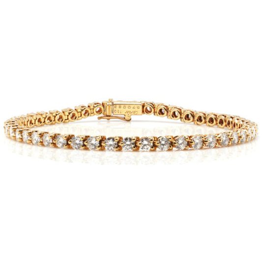 Cartier 4.60ct Diamond Line Tennis Bracelet