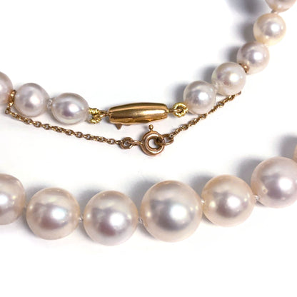 18 Carat Pearl "Classic Single-Strand Pearl" Necklace